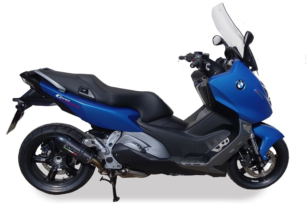 Bmw C600 Sport 2012-2016, Gpe Ann. Poppy, Slip-on exhaust including removable db killer and link pipe 