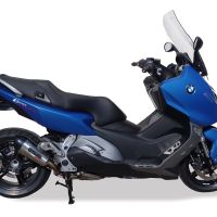 Bmw C600 Sport 2012-2016, Gpe Ann. titanium, Slip-on exhaust including removable db killer and link pipe 