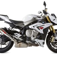 Bmw S1000R 2014-2016, Powercone Evo, Slip-on exhaust including removable db killer and link pipe 