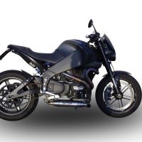 Buell XB9 2003-2007, Deeptone Inox, Dual slip-on including removable db killers and link pipes 