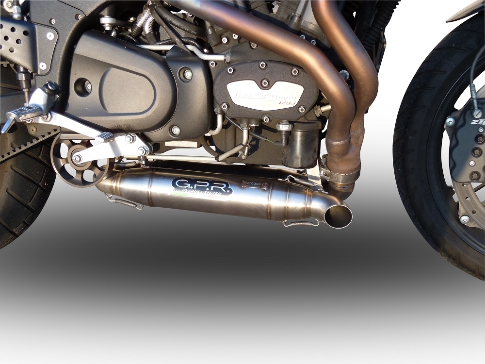 Buell XB9 2003-2007, Deeptone Inox, Dual slip-on including removable db killers and link pipes 