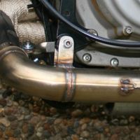 Buell S1 Lightning 1999-2002, Gpe Ann. titanium, Slip-on exhaust including removable db killer and link pipe 