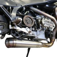 Buell UlySseses Xb 12 X 2008-2011, Powercone Evo, Slip-on exhaust including removable db killer and link pipe 