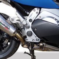 Bmw C600 Sport 2012-2016, Gpe Ann. titanium, Slip-on exhaust including removable db killer and link pipe 