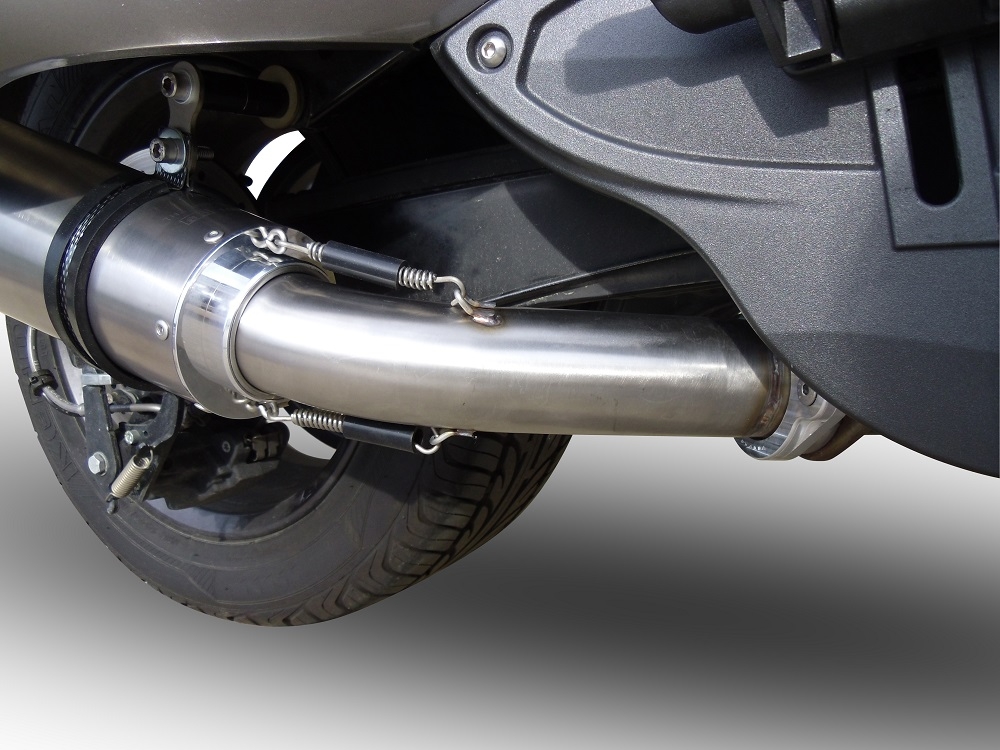 GPR exhaust compatible with  Can Am Spyder 1000 Rs - RSs  2013-2016, Gpe Ann. titanium, Slip-on exhaust including removable db killer and link pipe 