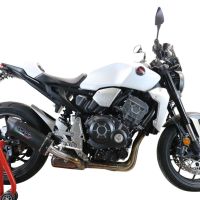 Honda CB1000R 2021-2024, Furore Evo4 Nero, Slip-on exhaust including removable db killer and link pipe 