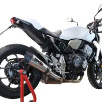 Honda CB1000R 2021-2024, GP Evo4 Titanium, Slip-on exhaust including removable db killer and link pipe 