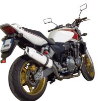 Honda CB1300 2003-2012, Albus Ceramic, Slip-on exhaust including removable db killer and link pipe 