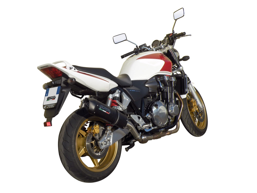 Honda CB1300 2003-2012, Furore Nero, Slip-on exhaust including removable db killer and link pipe 