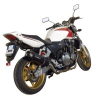 Honda CB1300 2003-2012, Furore Nero, Slip-on exhaust including removable db killer and link pipe 