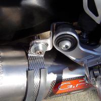 Honda CBR1000RR 2008-2011, Gpe Ann. titanium, Slip-on exhaust including removable db killer and link pipe 