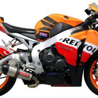 Honda CBR1000RR 2008-2011, Gpe Ann. titanium, Slip-on exhaust including removable db killer and link pipe 