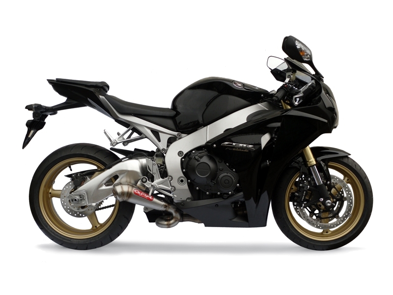 Honda CBR1000RR 2008-2011, Powercone Evo, Slip-on exhaust including removable db killer and link pipe 