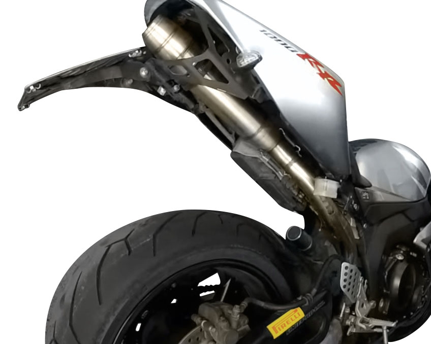 Honda CBR1000RR 2004-2007, Deeptone Inox, Slip-on exhaust including removable db killer and link pipe 