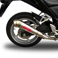 Honda CBR250R 2010-2014, Powercone Evo, Slip-on exhaust including removable db killer and link pipe 