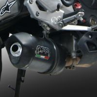 Cf Moto Nk 650 2012-2016, Furore Nero, Slip-on exhaust including removable db killer and link pipe 