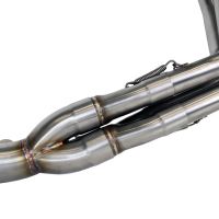 GPR exhaust compatible with  Kawasaki Z-900E 2020-2024, M3 Titanium Natural, Full system exhaust 