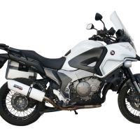 Honda VFR1200X Crosstourer 2017-2020, Albus Evo4, Slip-on exhaust including removable db killer and link pipe 