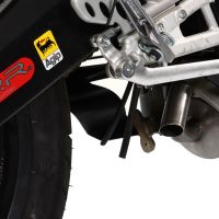 Exhaust system compatible with Derbi Gpr 125 2009-2010, Alluminio Ghost, Homologated legal full system exhaust, including removable db killer and catalyst 