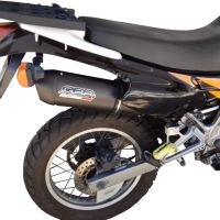 Honda Dominator NX650 1988-2001, Furore Nero, Mid-Full system exhaust including removable db killer 