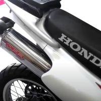 GPR exhaust compatible with  Honda Dominator NX650 1998-2001, Trioval, Mid-Full system exhaust including removable db killer 