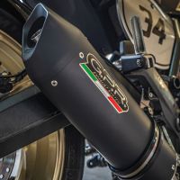 Ducati Scrambler 803 2015-2016, Furore Nero, Slip-on exhaust including removable db killer and link pipe 