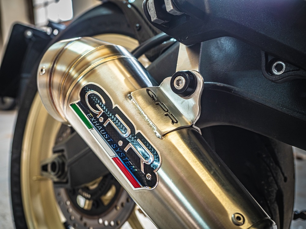 Ducati Scrambler 803 2015-2016, Powercone Evo, Slip-on exhaust including removable db killer and link pipe 