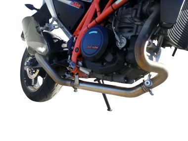 GPR exhaust compatible with  Ktm 690 Duke 2012-2016, Decatalizzatore, Decat pipe 