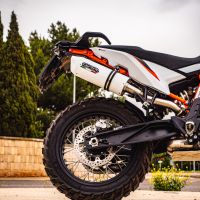 Ktm 890 DUKE 2021-2024, Albus Evo4, Slip-on exhaust including removable db killer and link pipe 