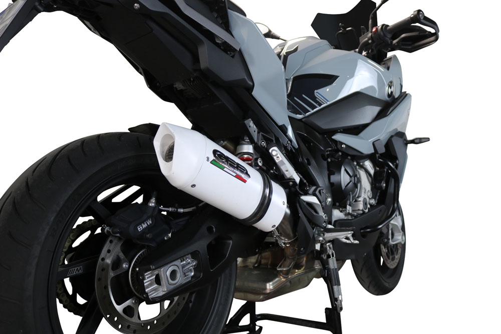 Bmw S1000XR 2020-2024, Albus Evo4, Slip-on exhaust including removable db killer and link pipe 