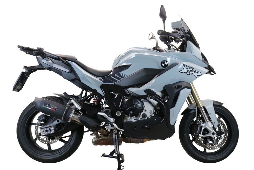 Bmw S1000XR 2020-2024, Furore Evo4 Nero, Slip-on exhaust including removable db killer and link pipe 