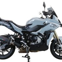 Bmw S1000XR 2020-2024, Furore Evo4 Nero, Slip-on exhaust including removable db killer and link pipe 