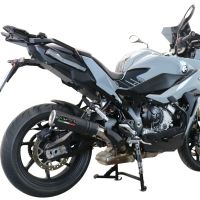 Bmw S1000XR 2020-2024, M3 Black Titanium, Slip-on exhaust including removable db killer and link pipe 