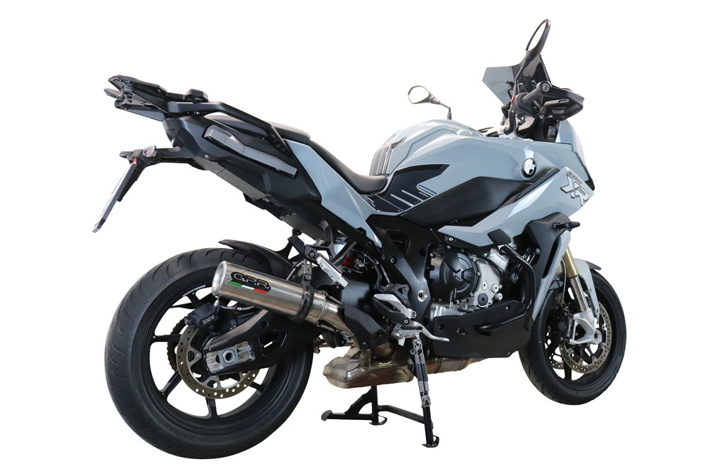 Bmw S1000XR 2020-2024, M3 Inox , Slip-on exhaust including removable db killer and link pipe 