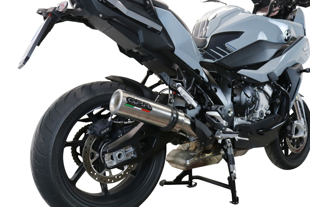 Bmw S1000XR 2020-2024, M3 Inox , Slip-on exhaust including removable db killer and link pipe 