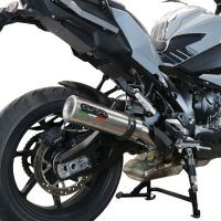 Bmw S1000XR 2020-2024, M3 Inox , Slip-on exhaust including removable db killer and link pipe 