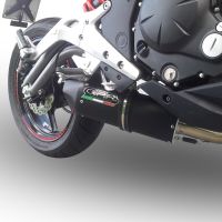 GPR exhaust compatible with  Kawasaki NINJA 650 R 2012-2016, Furore Nero, Full system exhaust, including removable db killer  