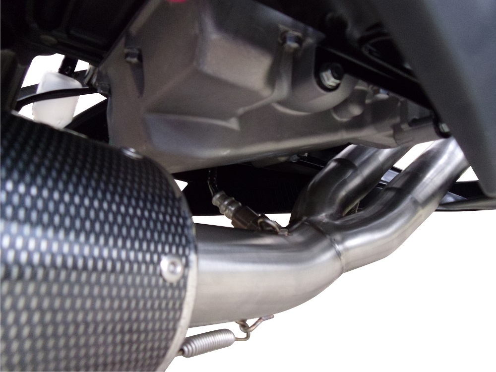 GPR exhaust compatible with  Kawasaki NINJA 650 R 2012-2016, Gpe Ann. Poppy, Full system exhaust, including removable db killer  