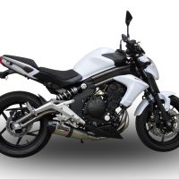 Kawasaki ER-6N 2012-2016, Gpe Ann. titanium, Full system exhaust, including removable db killer  