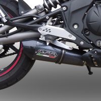 Cf Moto Nk 650 2012-2016, Gpe Ann. Poppy, Slip-on exhaust including removable db killer and link pipe 