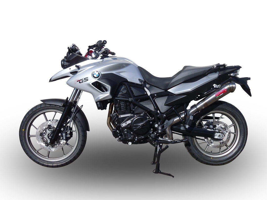 Bmw F700GS 2011-2015, Powercone Evo, Slip-on exhaust including removable db killer and link pipe 