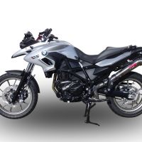 Bmw F700GS 2011-2015, Powercone Evo, Slip-on exhaust including removable db killer and link pipe 