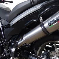 Bmw F700GS 2011-2015, Gpe Ann. titanium, Slip-on exhaust including removable db killer and link pipe 