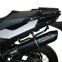 Bmw F800GS 2016-2018, Furore Evo4 Nero, Slip-on exhaust including removable db killer and link pipe 