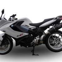 Bmw F800GT 2012-2016, Furore Nero, Slip-on exhaust including removable db killer and link pipe 