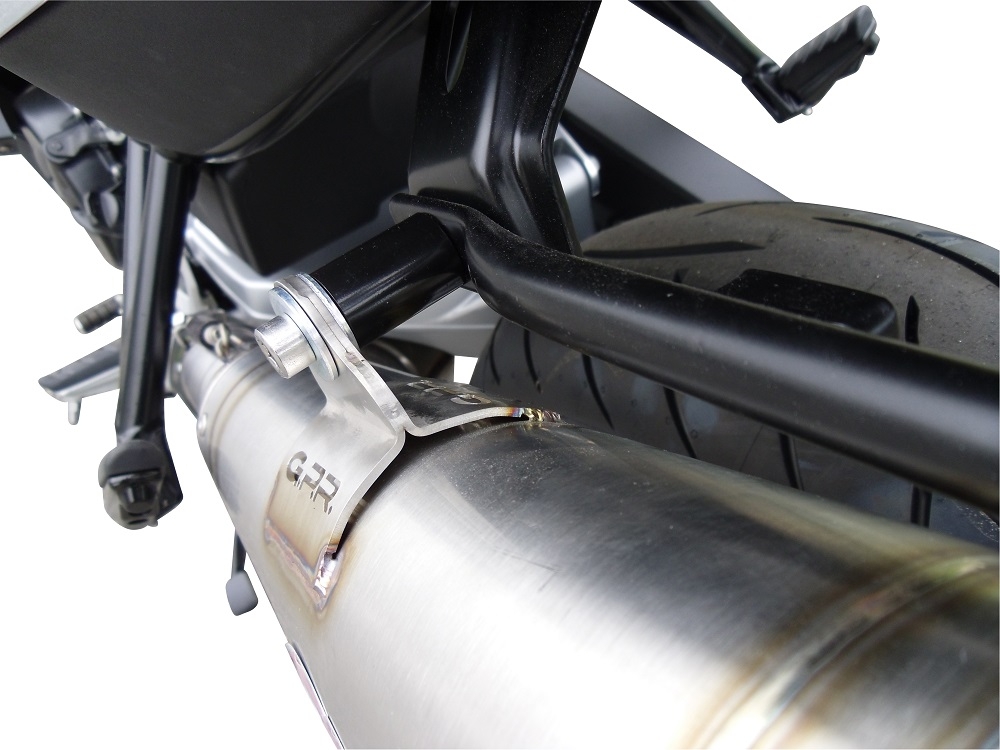 Bmw F800GT 2012-2016, Powercone Evo, Slip-on exhaust including removable db killer and link pipe 