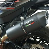 Bmw F800R 2017-2019, Furore Evo4 Nero, Slip-on exhaust including removable db killer and link pipe 