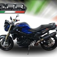 Bmw F800R 2017-2019, Furore Evo4 Nero, Slip-on exhaust including removable db killer and link pipe 