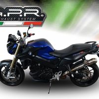 Bmw F800R 2015-2016, Powercone Evo, Slip-on exhaust including removable db killer and link pipe 