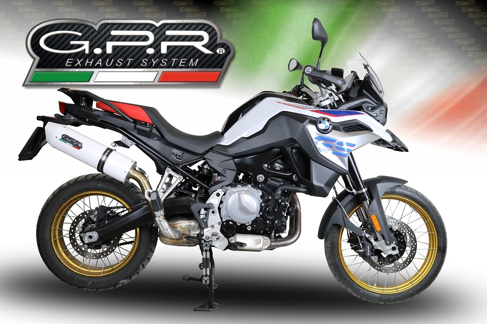 Bmw F850GS - Adventure 2021-2024, Albus Evo4, Slip-on exhaust including removable db killer and link pipe 